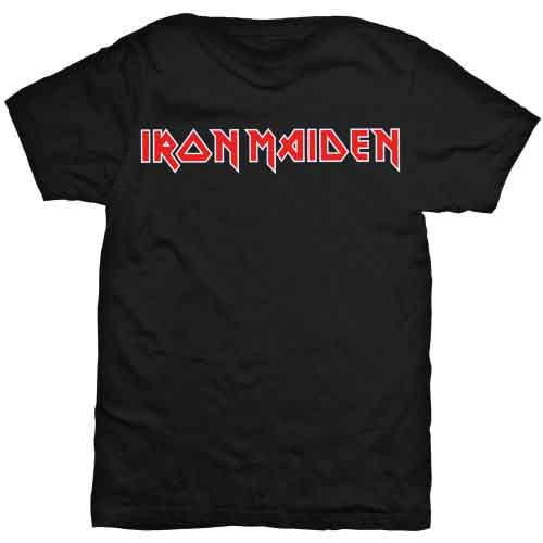 Iron Maiden Unisex T-Shirt Logo (Medium)