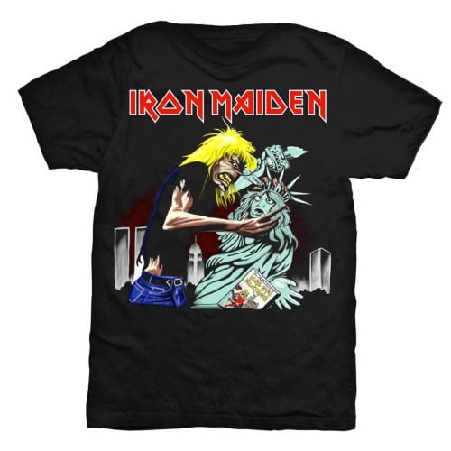 Iron Maiden Unisex T-Shirt New York (X-Large)