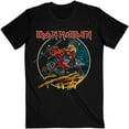 thumbnail image 1 of Iron Maiden Unisex T-Shirt Number Of The Beast Run To The Hills Circular (Large), 1 of 3