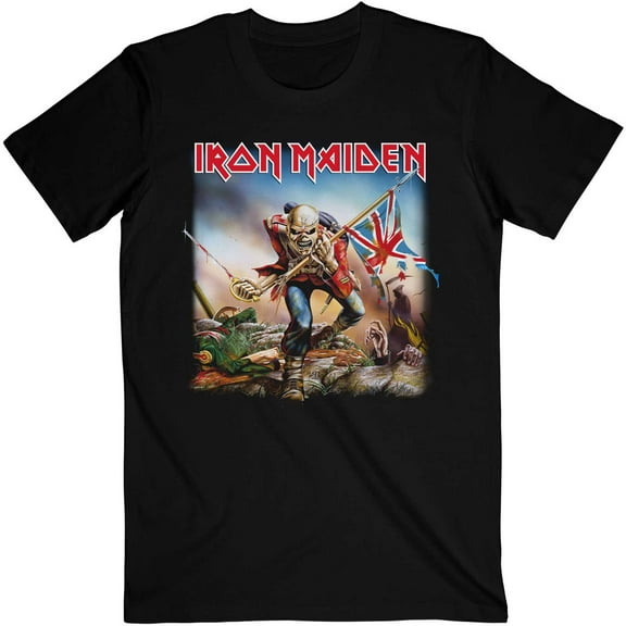 Iron Maiden Unisex T-Shirt Trooper (Large)