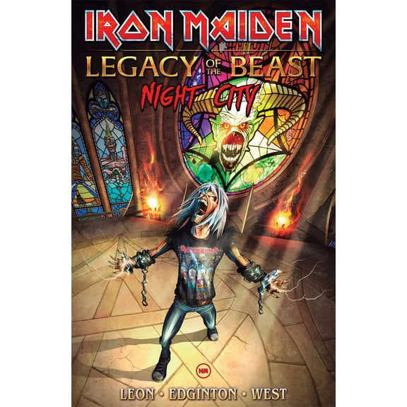 Iron Maiden V2 : Legacy if the Beast: Night City (Paperback)