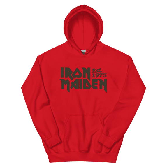 Iron Maiden Vintage 1975 Logo Hoodie