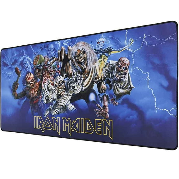 Subsonic Iron Maiden XL Ergonomic Gaming Mouse Pad 90 cm x 40 cm - Non-slip, Oversized, Immersive Comfort
