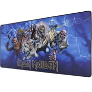 Subsonic Iron Maiden XL Ergonomic Gaming Mouse Pad 90 cm x 40 cm - Non-slip, Oversized, Immersive Comfort