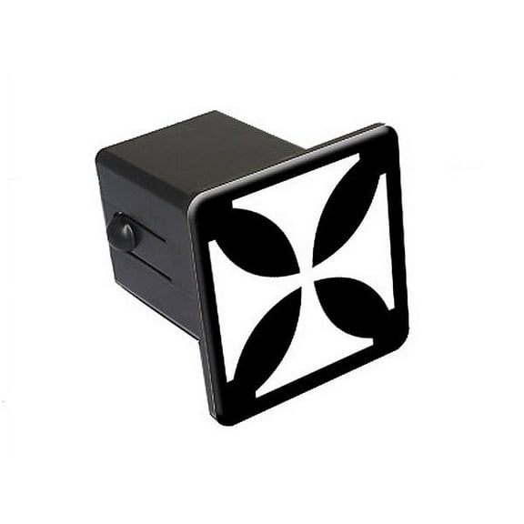 Iron Maltese Cross Tow Hitch Cover