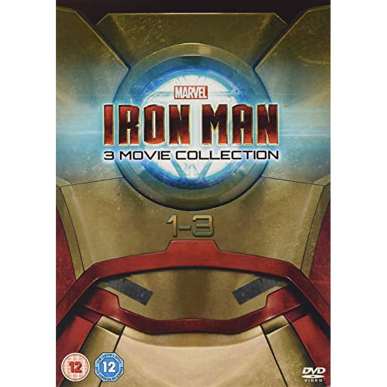Walt Disney Studios MARVEL Iron Man 1-3 DVD Set (Region Free