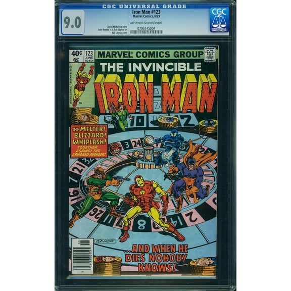 Iron Man #123 - CGC 9 Comic Book