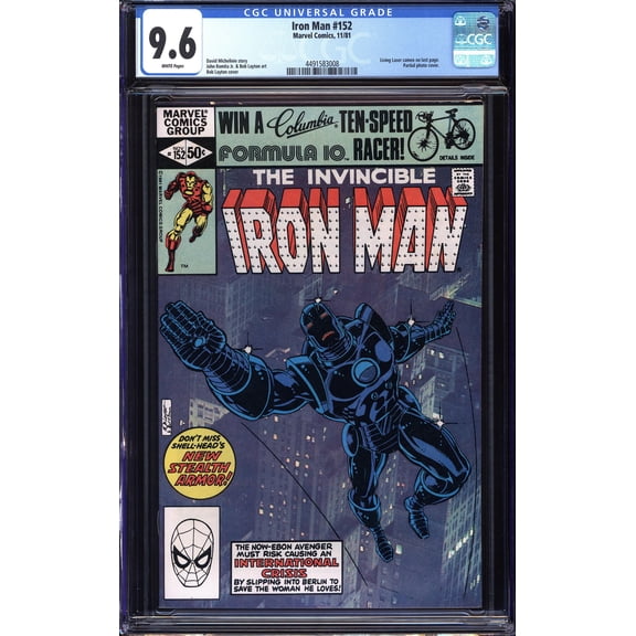 Iron Man #152 - CGC 9.6 Comic Book