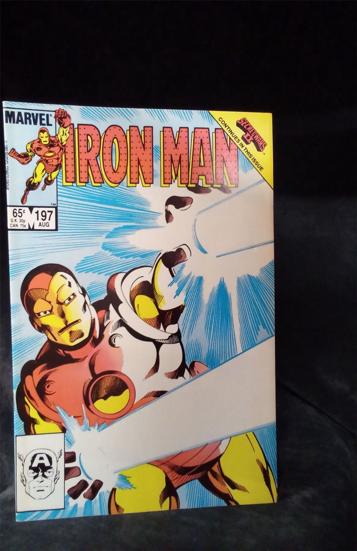Pre-Owned Iron Man #197 1985 Marvel Comics Comic Book - Walmart.com