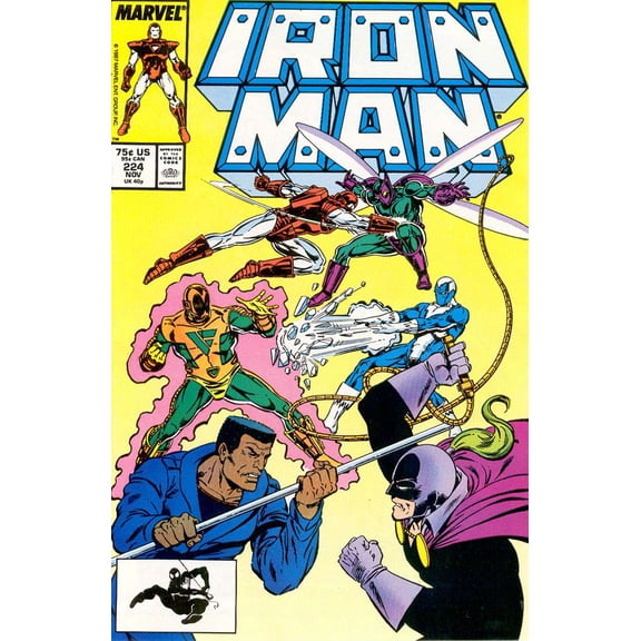 Iron Man (1st Series) #224 VF ; Marvel Comic Book