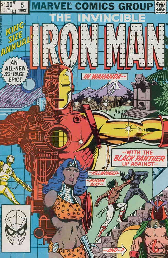 Iron Man (1st Series) Annual #5 VF ; Marvel Comic Book