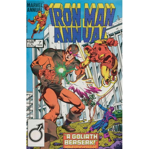 Iron Man (1st Series) Annual #7 VF ; Marvel Comic Book
