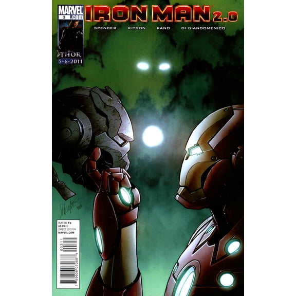 Iron Man 2.0 #3 VF ; Marvel Comic Book