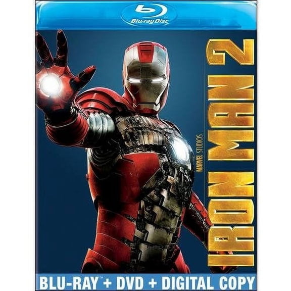 Pre-Owned Iron Man 2 (Blu-ray + DVD + Digital Copy) (Widescreen)
