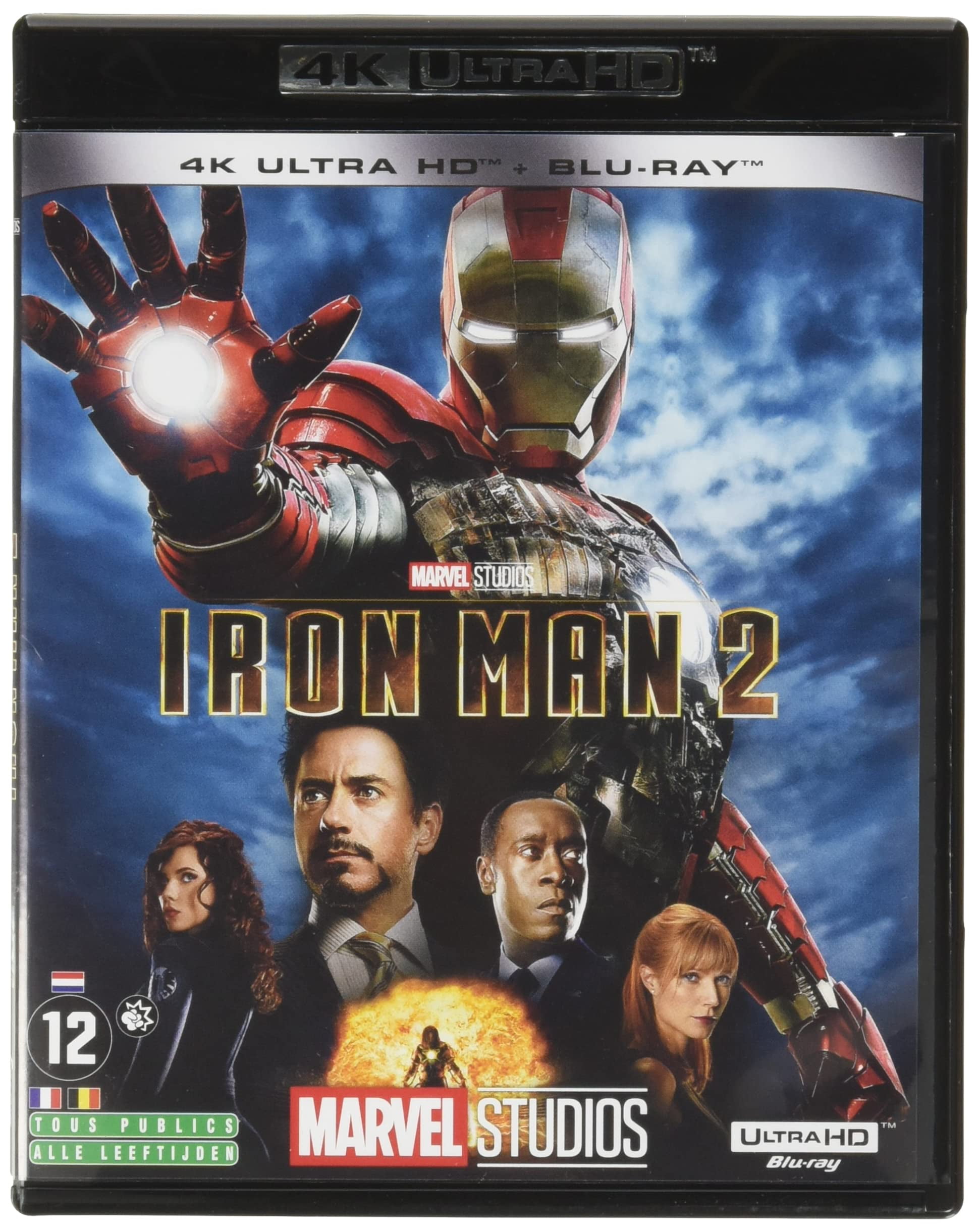 Iron Man 2 (4K Ultra HD) Don Cheadle Jon Favreau Robert Jr. Downey