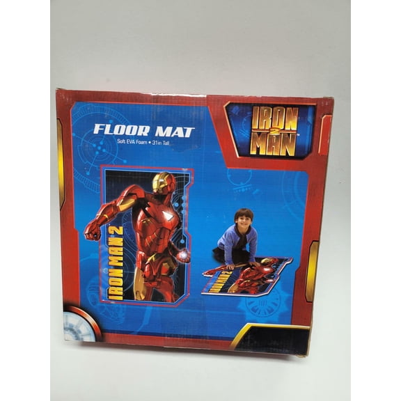 Iron Man 2 Floor Mat Soft EVA Foam 31" Tall