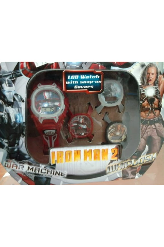 Iron Man 2 LCD Watch Gift Set