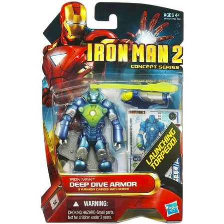 Iron Man 2 Series Deep Dive Armor Action Figure Kids Toy