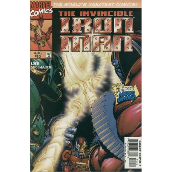 Iron Man (2nd Series) #10 VF ; Marvel Comic Book
