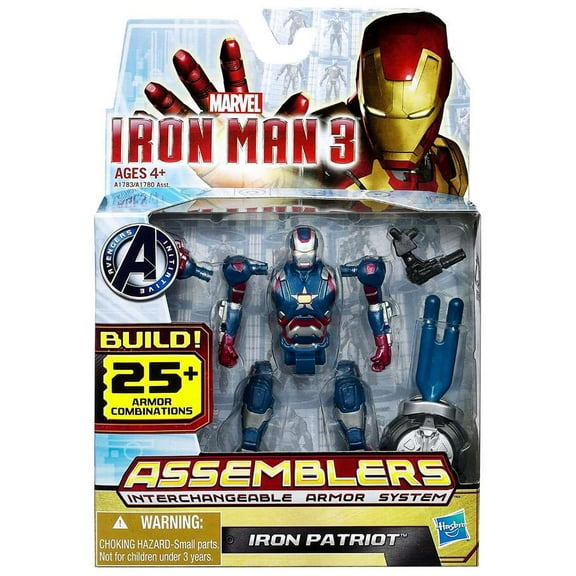 Iron Man 3 Assemblers Iron Patriot Action Figure Kids Toy