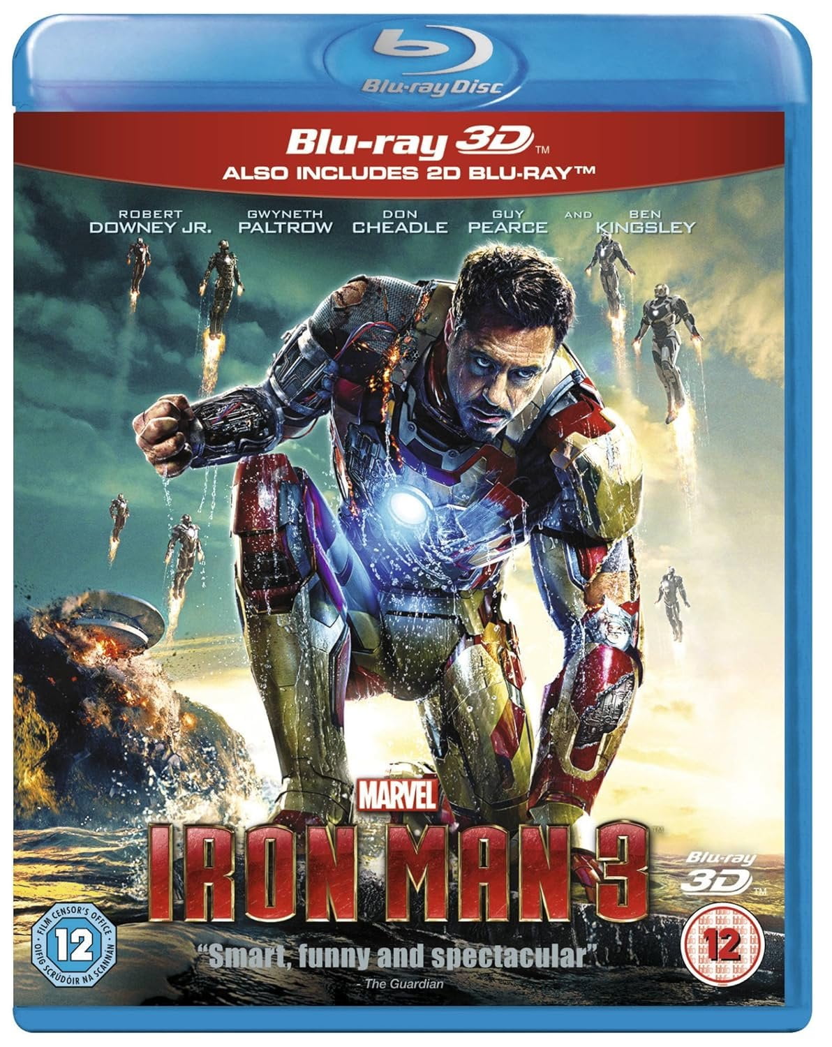 Iron Man 3 [Blu-ray 3D Blu-ray] [Region Free]