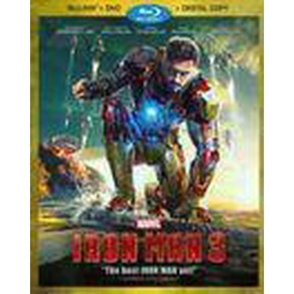 Iron Man 3 (Two-Disc Blu-ray/DVD + Digital Copy) [Blu-ray]