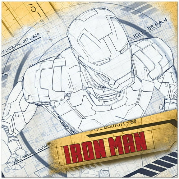 Iron Man 3 Lunch Napkins (16ct)