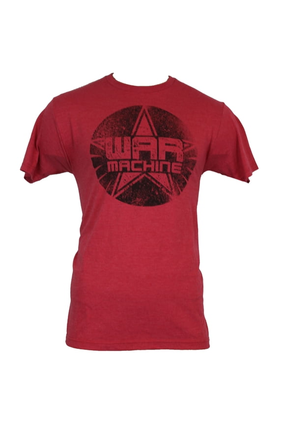 Iron Man 3 (Marvel Comis) Mens T-Shirt -  Distressed War Machine Star Logo