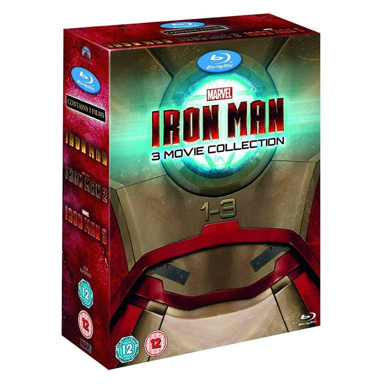 アイアンマン3 ブルーレイ+DVDセット(Blu-ray Disc) 中古DVD