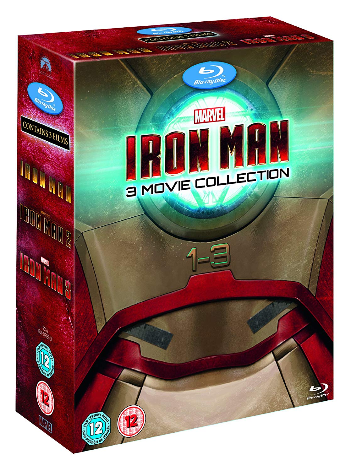 Iron Man 3 Movie Collection: Iron Man / Iron Man 2 / Iron Man 3 [Blu-ray] - image 1 of 2