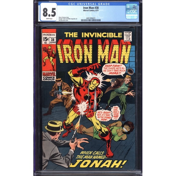 Iron Man #38 - CGC 8.5 Comic Book