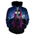 Iron Man 3D Printing Novelty Hoodies,Dye Hoodie With Anime Characters