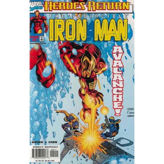 Iron Man (3rd Series) #2 VF ; Marvel Comic Book