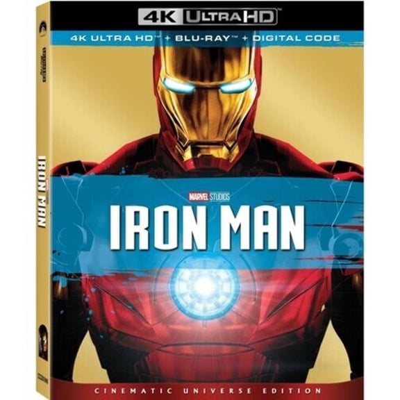 Iron Man (4K Ultra HD + Blu-ray + Digital Code)
