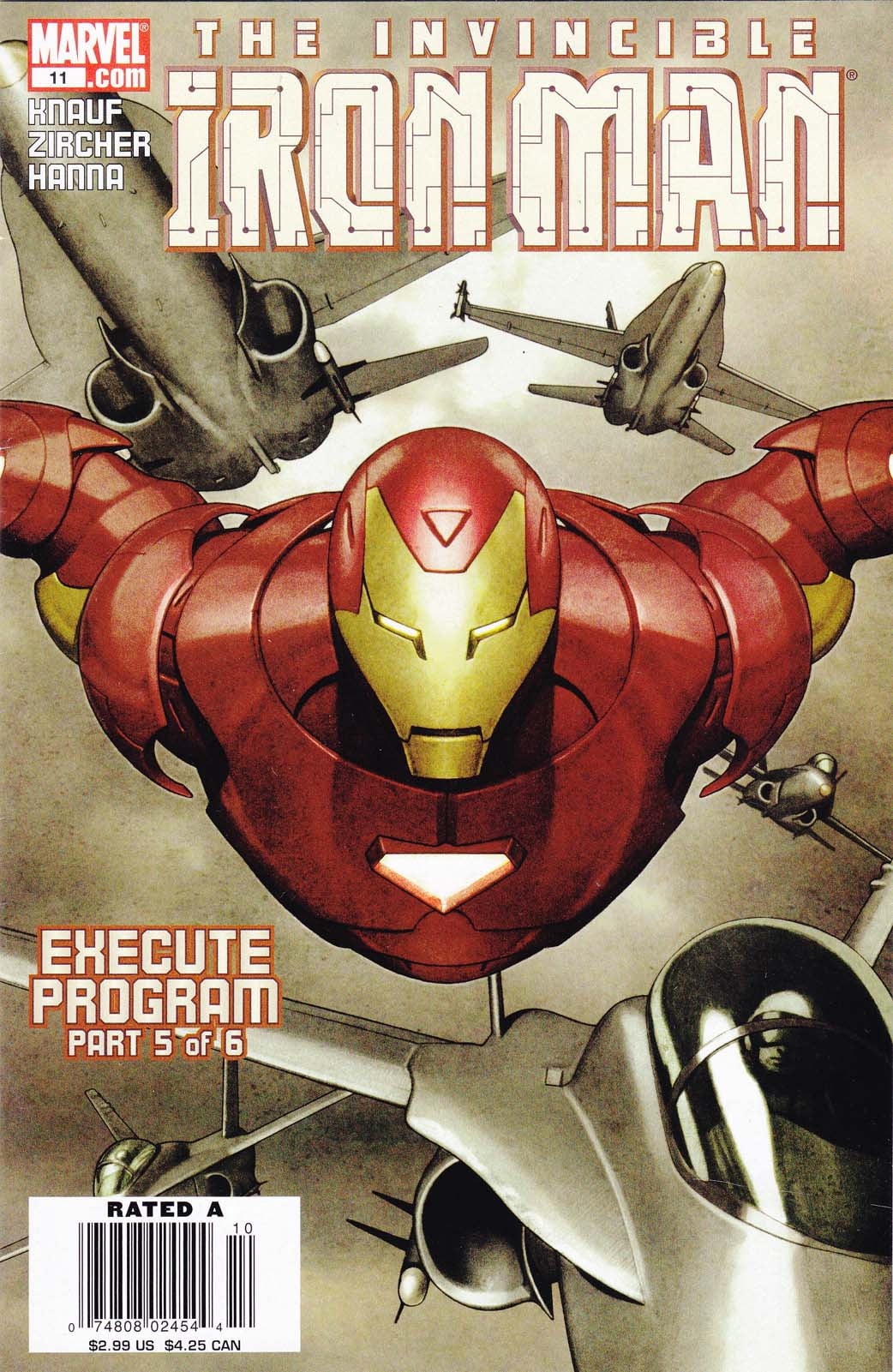 Iron Man (4th Series) #11 (Newsstand) VF ; Marvel Comic Book