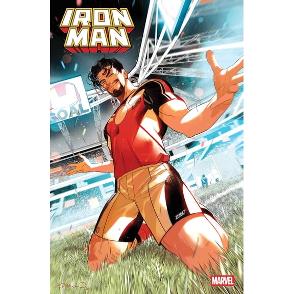 Iron Man #6 Cover Soccer Variant - Spider-Man - Marvel - June 3 2026
