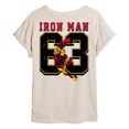 thumbnail image 1 of Iron Man - 63 Jersey - Juniors Oversized Graphic T-Shirt, 1 of 4