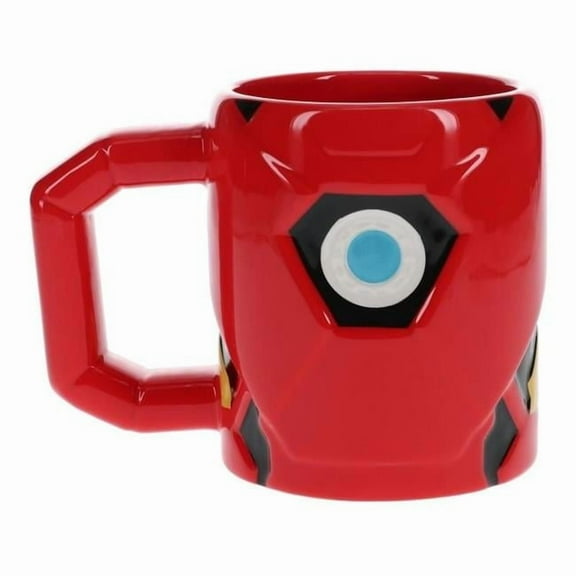 Iron Man 875387 17 oz Iron Man Suit Shaped Ceramic Mug