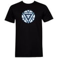 thumbnail image 1 of Iron Man Arc Reactor Men's Black T-Shirt-3XLarge, 1 of 1