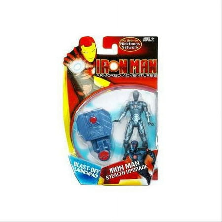 Iron Man Armored Adventures Iron Man Stealth Upgrade 4 Action Figure