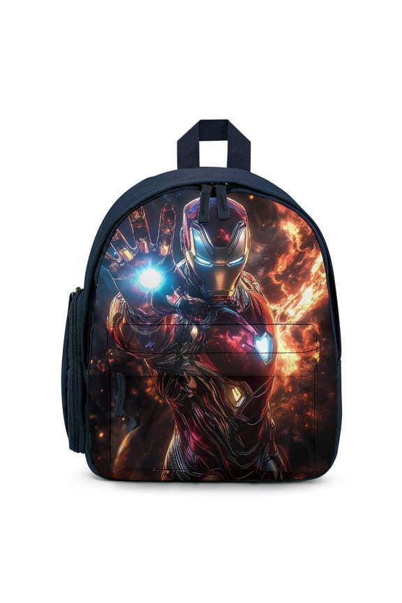 Iron-Man Backpack Bag, Large Capacity Daypack Lightweight Travel Bag for Outdoor Sports Work, Laptop Backpack