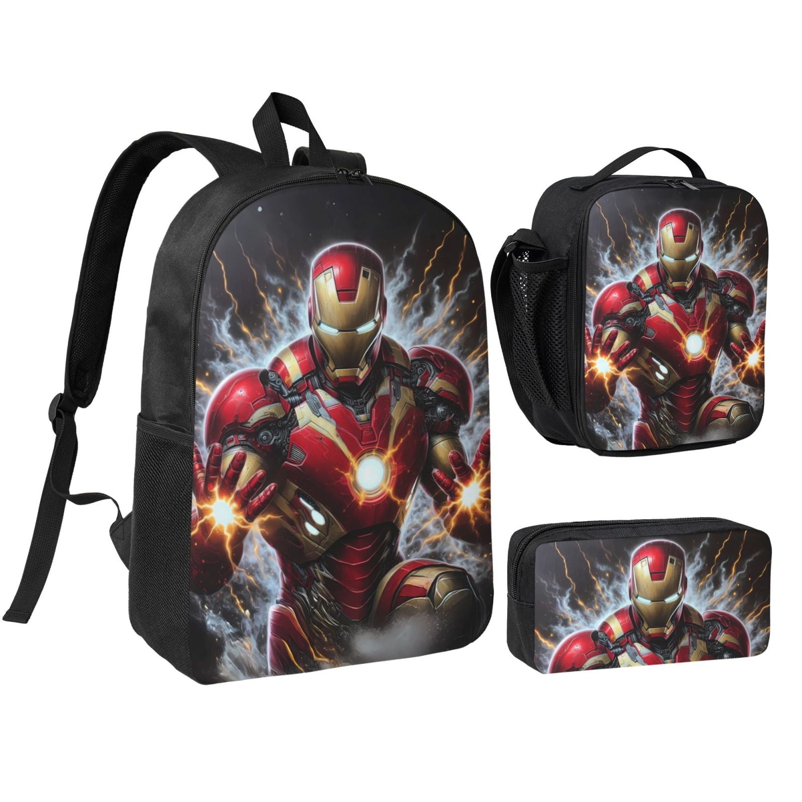 Backpacks Sets, Laptop Backpack With Lunch Box And Pencil Case Daypack ...