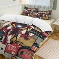 Iron Man Bedding Set Novelty Pattern Soft Microfiber Comforter Set 3