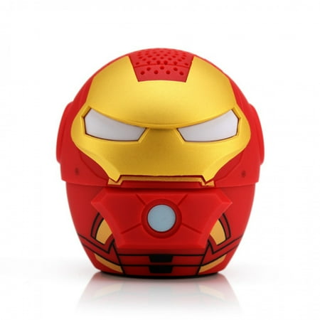 Bitty Boomers - Marvel Iron Man Portable Bluetooth Speaker - Yellow/Red