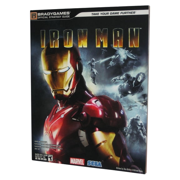 Iron Man Brady Games (2008) Official Strategy Guide Book
