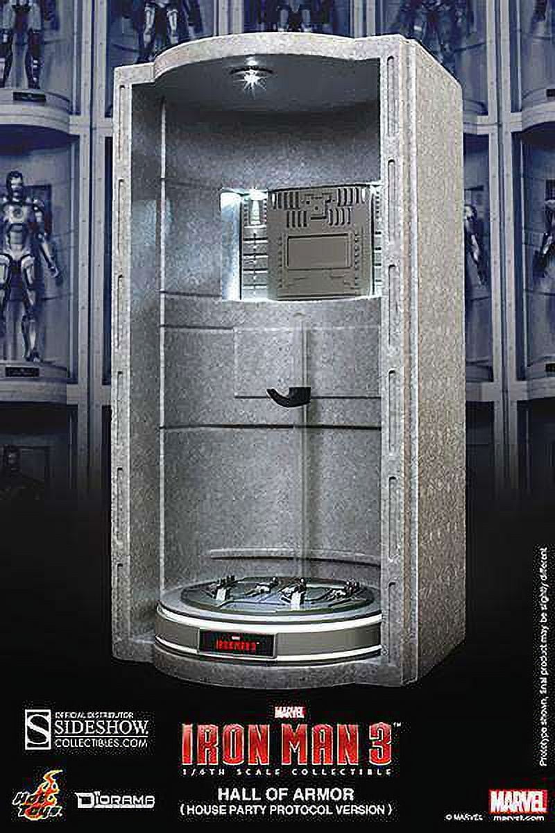 Iron Man Diorama Series Hall of Armor Collectible (House Party Protocol)
