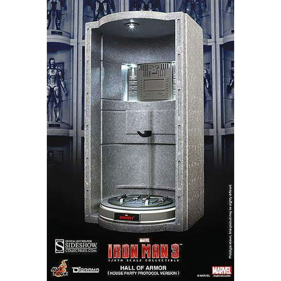 Iron Man Diorama Series Hall of Armor Collectible (House Party Protocol)
