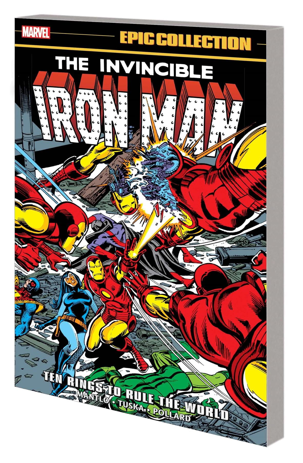 Iron Man Epic Collect Tp Vol 07 Ten Rings to Rule the World Marvel Prh Softcover