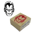 thumbnail image 1 of Iron Man Face Rubber Stamp, 1 of 6