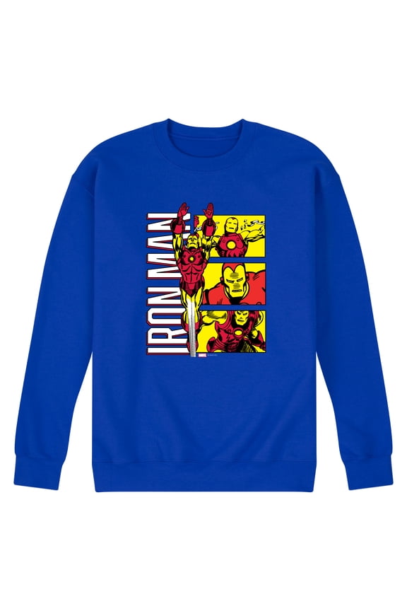 - Grid Graphic Fleece Sweatshirt